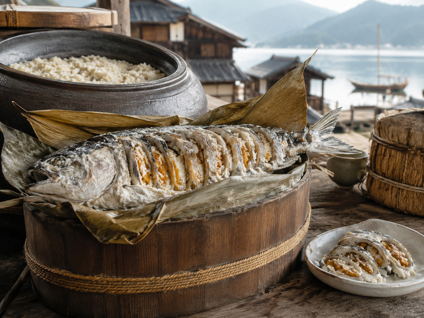 琵琶湖の記憶を持つ鮒ずしと発酵文化